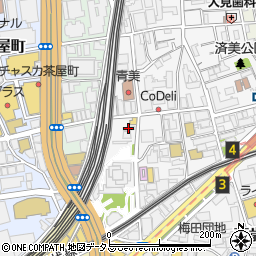 富士学院　大阪校周辺の地図