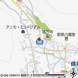 岡山県岡山市北区原1184周辺の地図