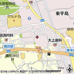 岡山県岡山市東区東平島1595-90周辺の地図