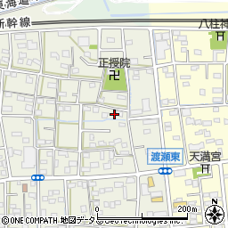 静岡県浜松市中央区渡瀬町周辺の地図