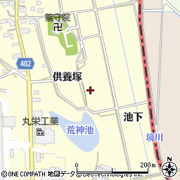 愛知県豊橋市原町苅又周辺の地図