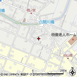 静岡県浜松市中央区雄踏町山崎3804周辺の地図