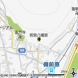 岡山県岡山市北区原956周辺の地図