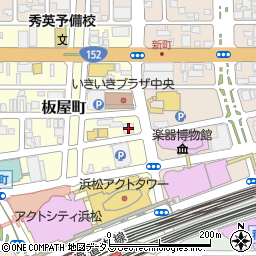 ヤマカ楽器店周辺の地図