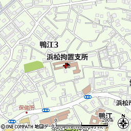 浜松拘置支所周辺の地図