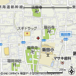 静岡県浜松市中央区飯田町685周辺の地図