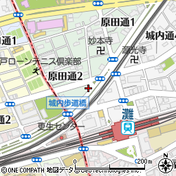 テクノビル神戸周辺の地図