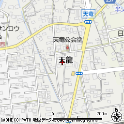 静岡県磐田市天龍389周辺の地図