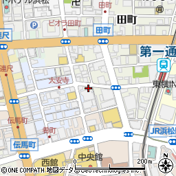 太郎丸 浜松店周辺の地図