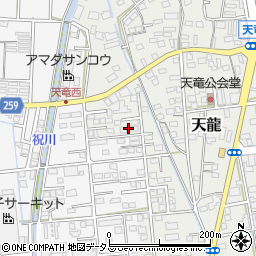 静岡県磐田市天龍1005周辺の地図