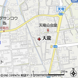 静岡県磐田市天龍373周辺の地図