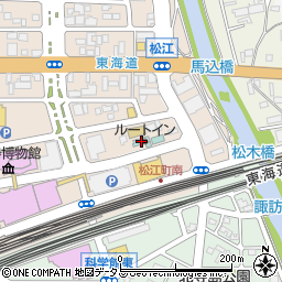 ホテルルートイン浜松駅東周辺の地図