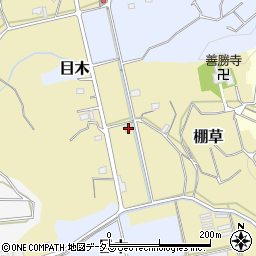 静岡県菊川市棚草2460-6周辺の地図