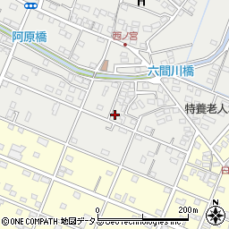 静岡県浜松市中央区雄踏町山崎3830周辺の地図