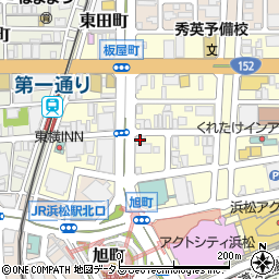 サーパス浜松駅前周辺の地図