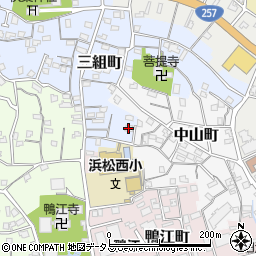 国家公務員浜松共同宿舎周辺の地図
