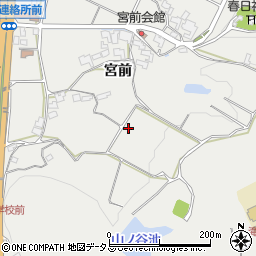 兵庫県神戸市西区平野町宮前周辺の地図