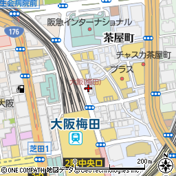大阪府大阪市北区茶屋町12周辺の地図