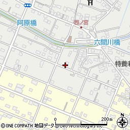 静岡県浜松市中央区雄踏町山崎3837周辺の地図