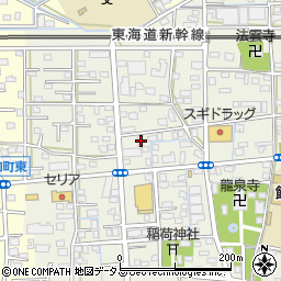 静岡県浜松市中央区飯田町707周辺の地図