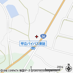 広島県安芸高田市甲田町下甲立1020周辺の地図