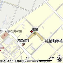 静岡県浜松市中央区雄踏町宇布見7386周辺の地図