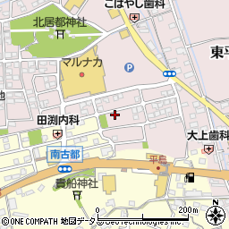 岡山県岡山市東区東平島1595-57周辺の地図