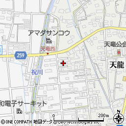 静岡県磐田市天龍1003-3周辺の地図
