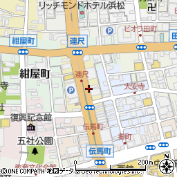 〒430-0939 静岡県浜松市中央区連尺町の地図