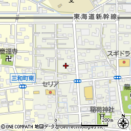 静岡県浜松市中央区飯田町793周辺の地図