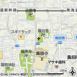 静岡県浜松市中央区飯田町631周辺の地図