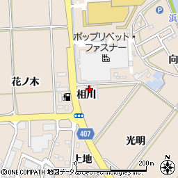 愛知県豊橋市野依町相川周辺の地図