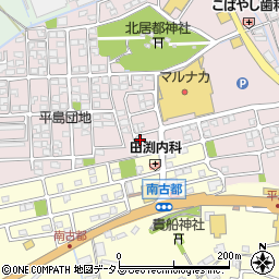 岡山県岡山市東区東平島1595-23周辺の地図