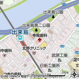西大阪訪問看護ステーション周辺の地図