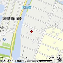 静岡県浜松市中央区雄踏町山崎3902周辺の地図