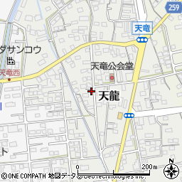 静岡県磐田市天龍372周辺の地図
