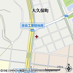 大久保園芸周辺の地図