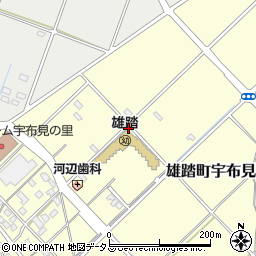 静岡県浜松市中央区雄踏町宇布見7404周辺の地図