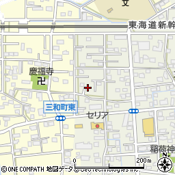 静岡県浜松市中央区飯田町785周辺の地図