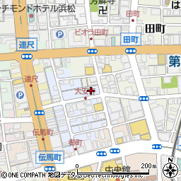 西京焼き おみそ Omiso 肴町周辺の地図