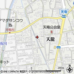 静岡県磐田市天龍375周辺の地図