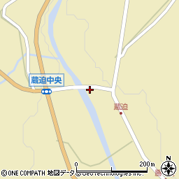 広島県山県郡北広島町蔵迫57周辺の地図