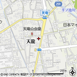 静岡県磐田市天龍358周辺の地図