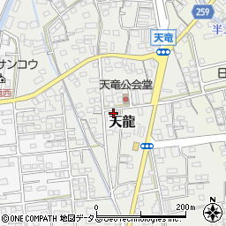 静岡県磐田市天龍346-1周辺の地図