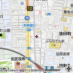 中国気功整体院天五　２号店周辺の地図