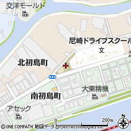 尼崎ドライブスクール周辺の地図