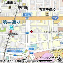 ＮＯＶＡ浜松駅前校周辺の地図