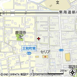 静岡県浜松市中央区飯田町784周辺の地図