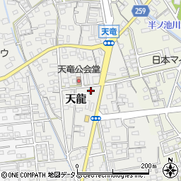 静岡県磐田市天龍350-2周辺の地図