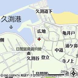 愛知県知多郡南知多町日間賀島天神前24周辺の地図